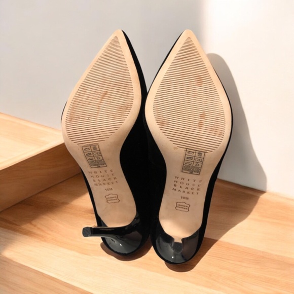 White House Black Market Velvet shoes size 10 - Picture 4 of 6